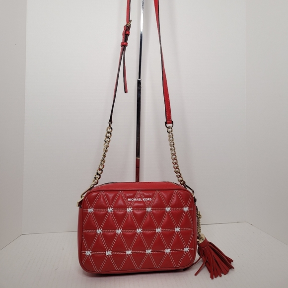 Michael Kors Ginny Quilted Leather Crossbody  32S9LF5M24 - Picture 2 of 16